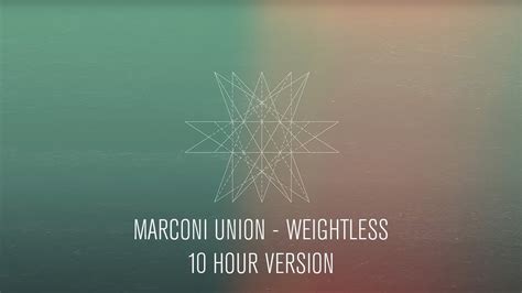  Weightless by Marconi Union: A Sonic Odyssey Through Calm and Tranquil Soundscapes